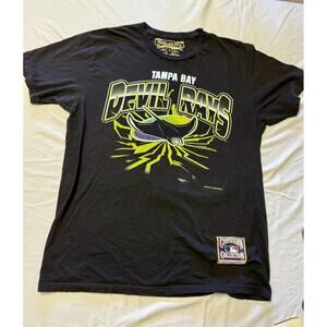 Tampa Bay Devil Rays Mens Tshirt Size L, Cooperstown Collection